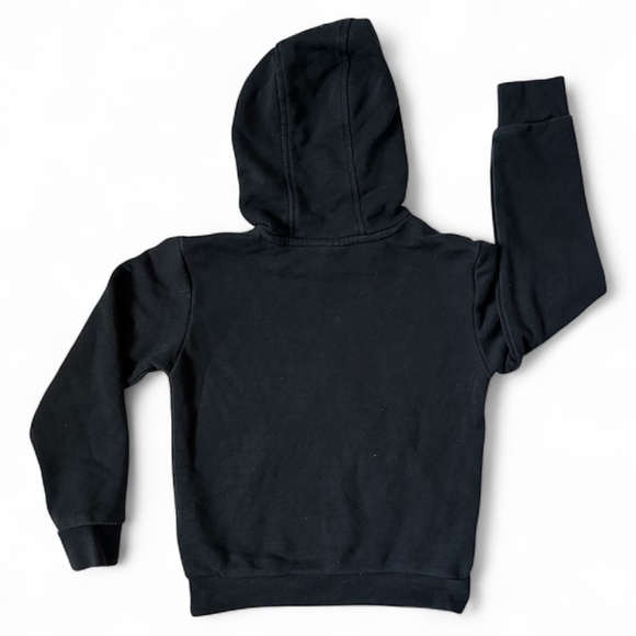 Boys Adidas Black White Hoodie - XS - Picture 2 of 4